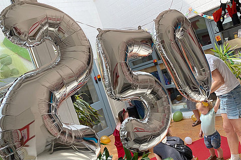 Ev. Kita Königin Luise: Projekt zum 250. Geburtstag Luises, 1.5. bis 19.6.2026 (© Anke Becker)