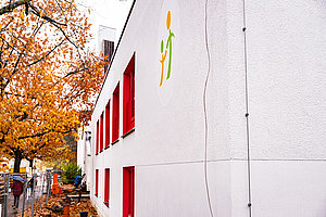 Neubau der Ev. Kita Regenbogenland: Stand der Arbeiten, 28.10.2025 (© Nico Kammermeier)