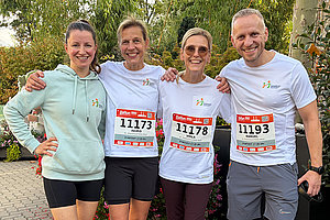 B2Run-Firmenlauf am 16.9.2026 | Kolleg*innen der Geschäftsstelle (© Andy Seidel)