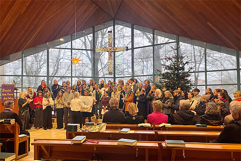 Verabschiedung von Heidrun Jansen-Czajka in den Ruhestand, 21.12.2025 (© Nur Ben Shalom)